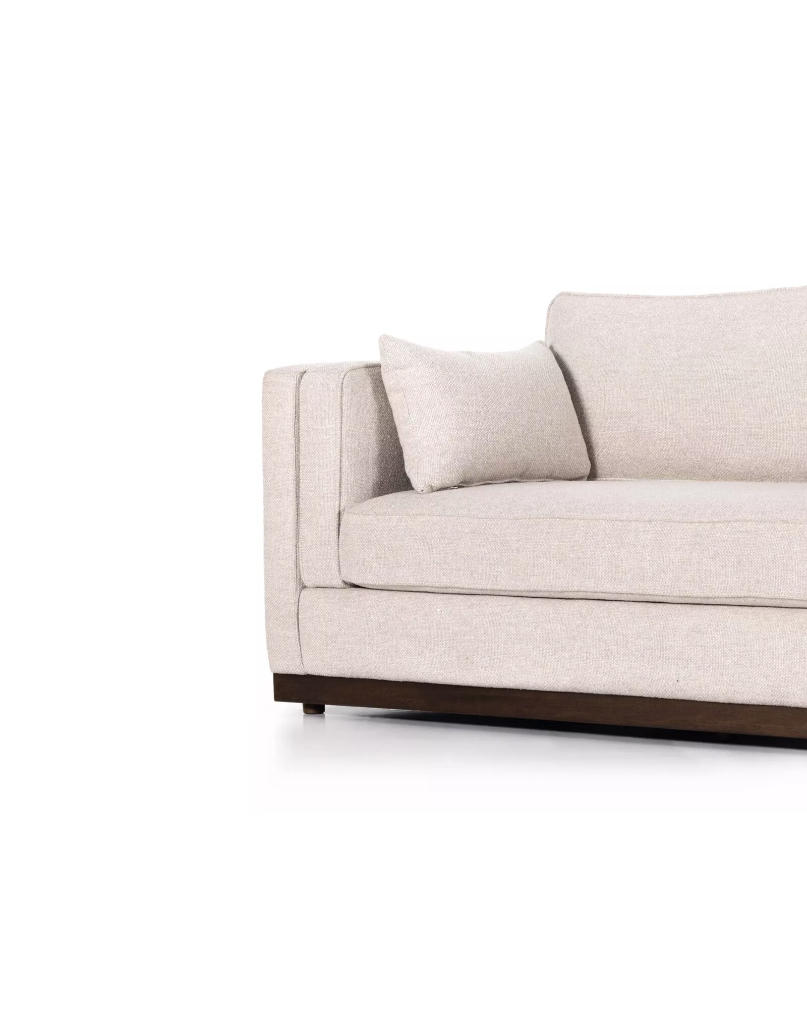 Lawrence Sofa in Nova Taupe - 87"