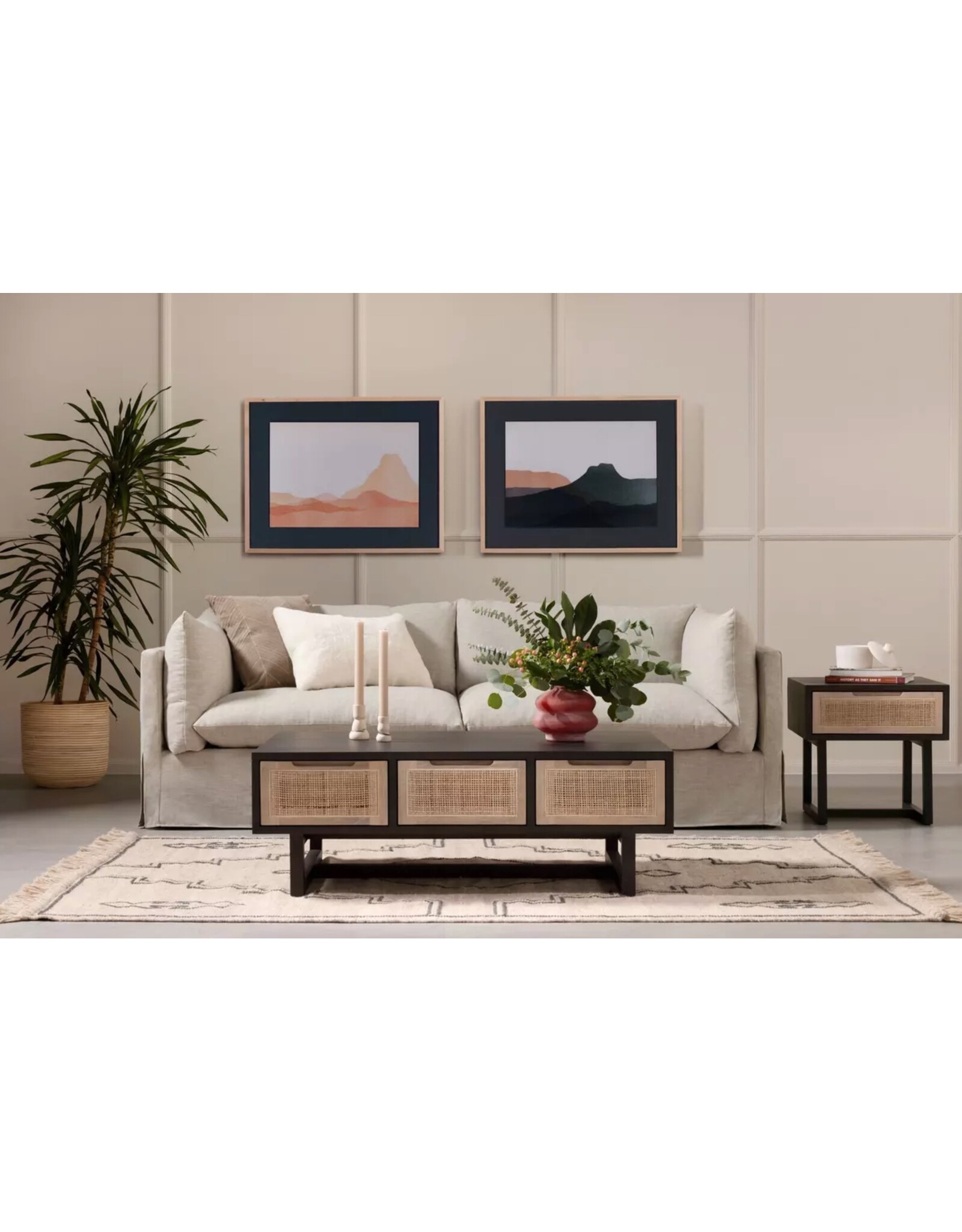 Habitat Sofa in Valley Nimbus-90"