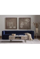 Augustine Sofa in Sapphire Navy-97"
