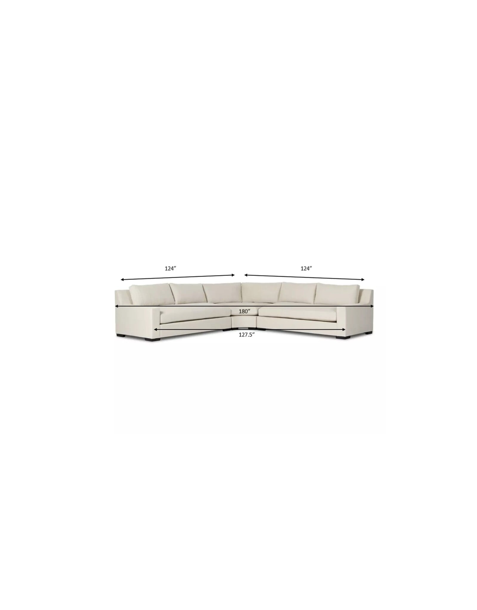 Albany 3 Pc Sectional