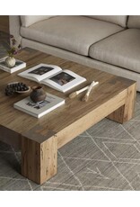 Abaso Coffee Table in Rustic Wormwood Oak