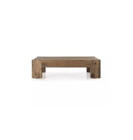Abaso Coffee Table in Rustic Wormwood Oak