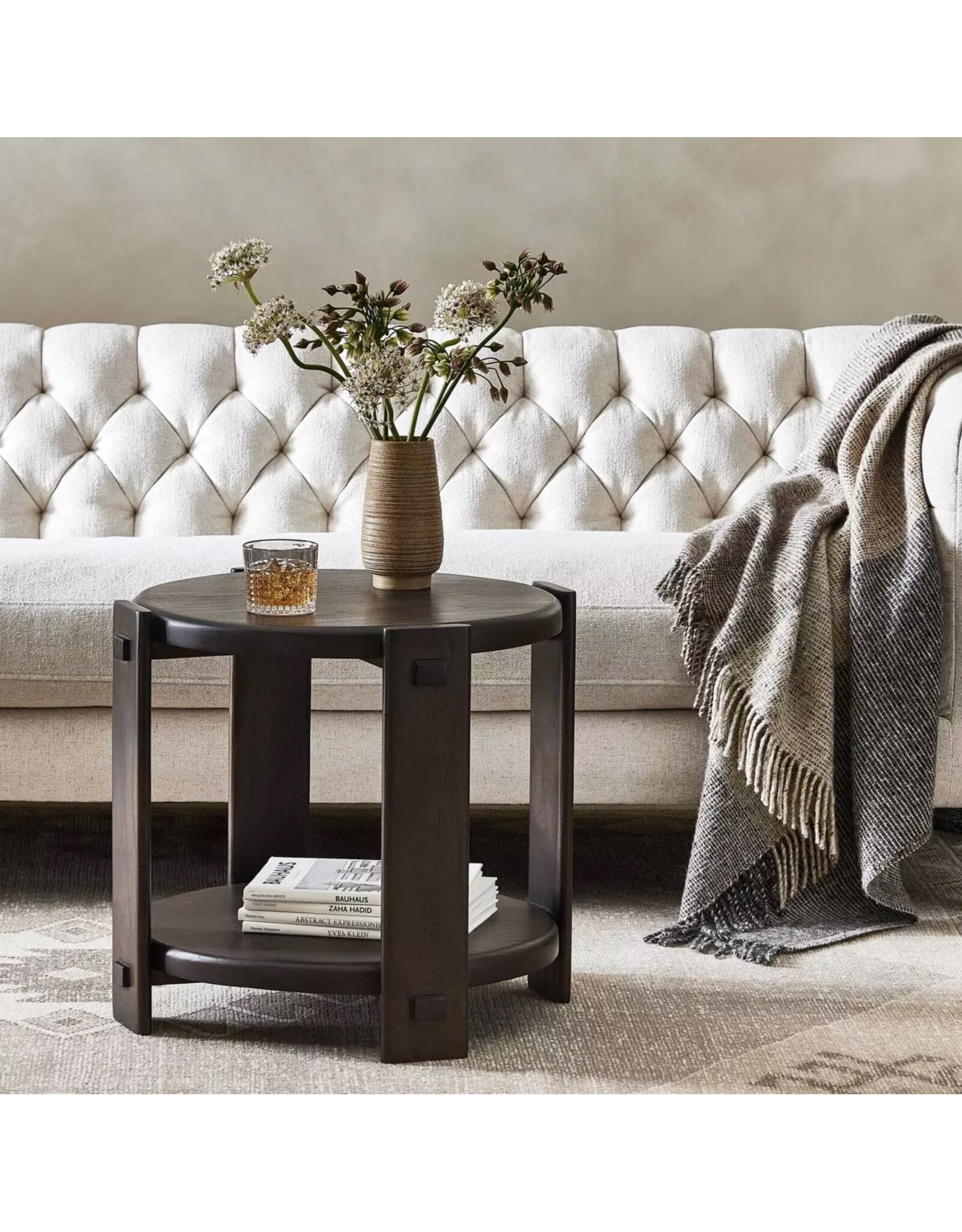 Two Tier End Table