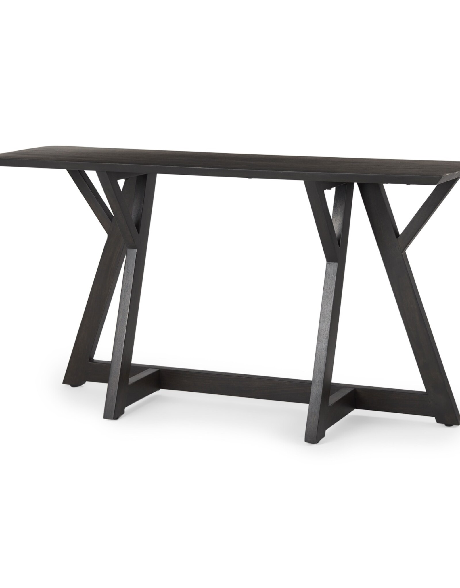 Jennings Dark Brown Wood Console Table