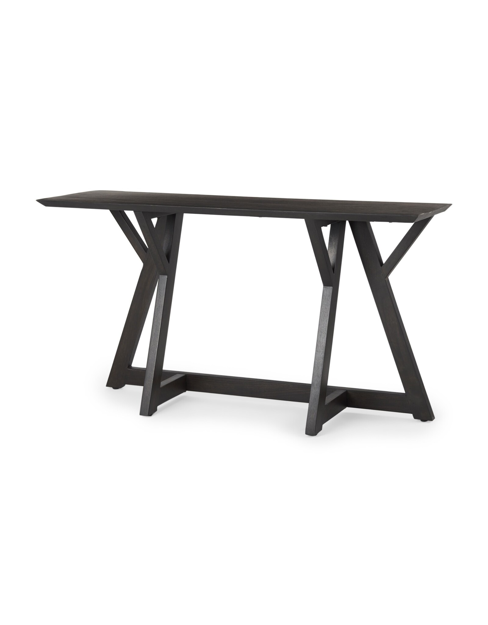 Jennings Dark Brown Wood Console Table