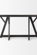 Jennings Dark Brown Wood Console Table