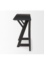 Jennings Dark Brown Wood Console Table