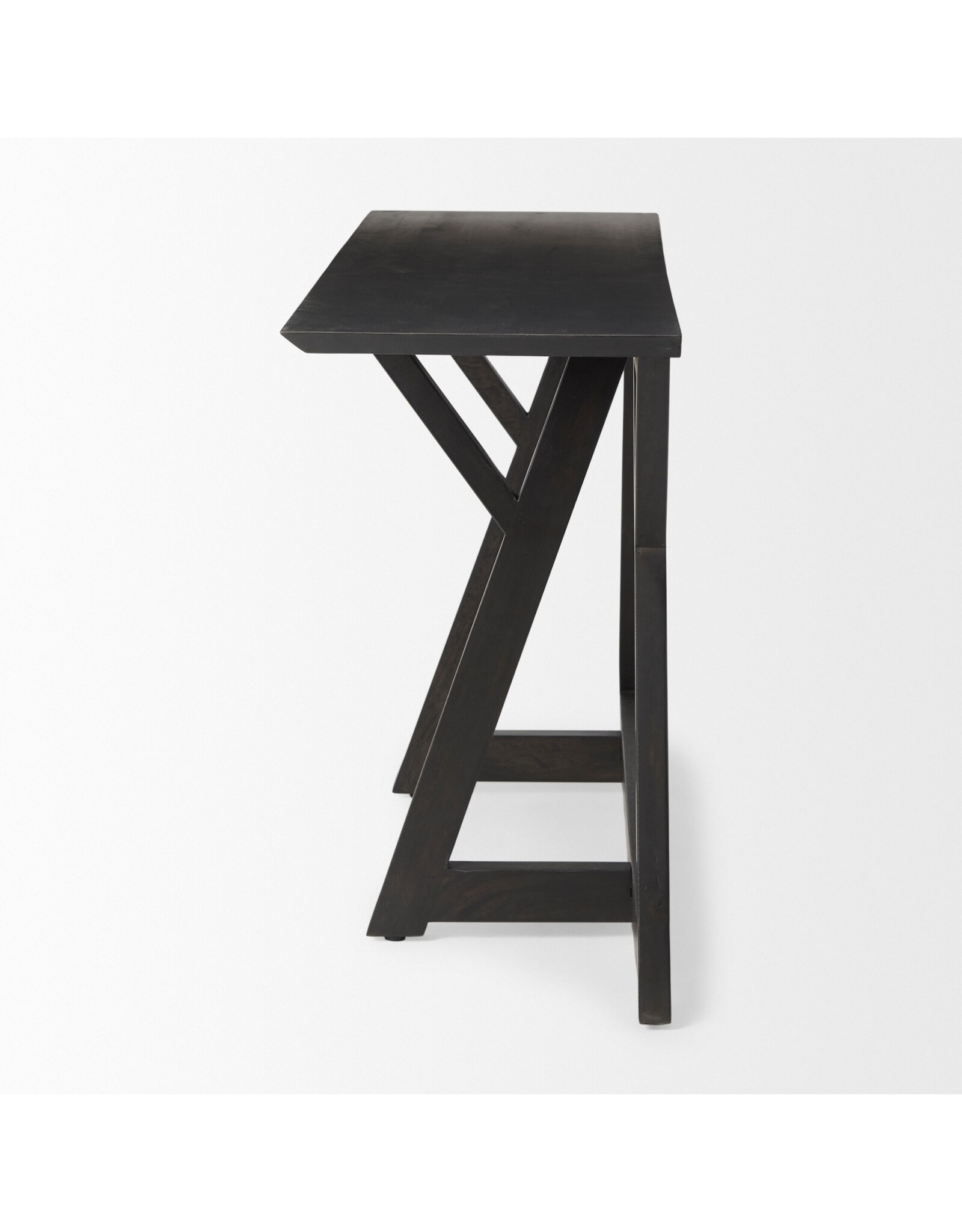 Jennings Dark Brown Wood Console Table