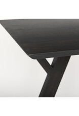 Jennings Dark Brown Wood Console Table