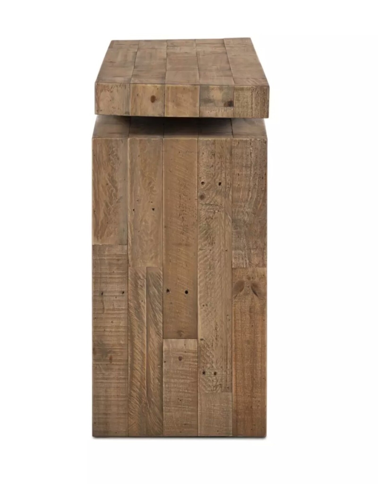 Matthes Reclaimed Pine Console Table, Sierra Rustic Natural