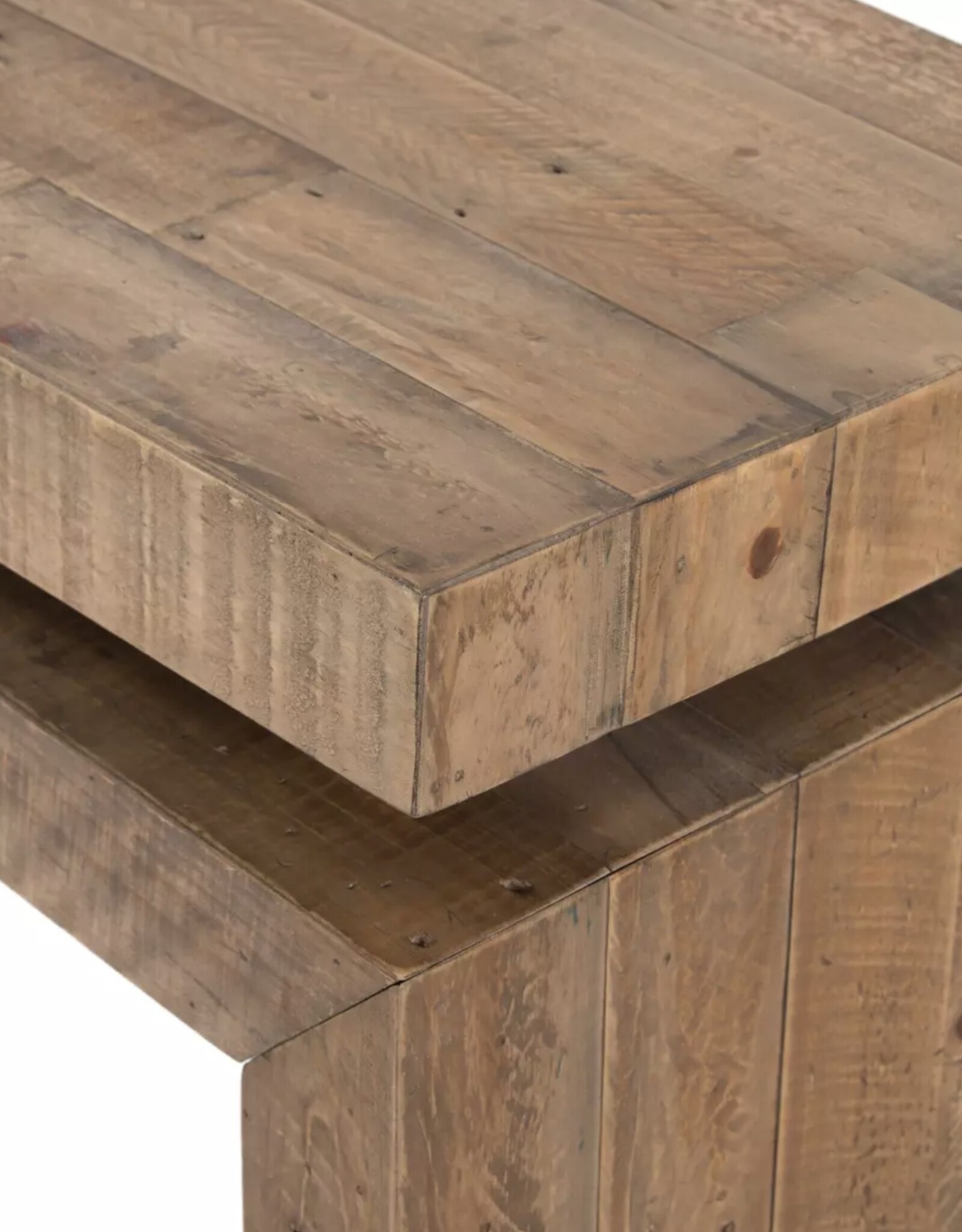 Matthes Reclaimed Pine Console Table, Sierra Rustic Natural