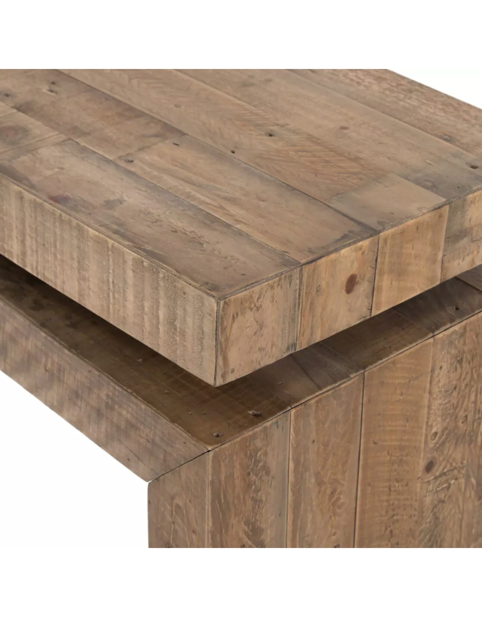 Matthes Reclaimed Pine 79" Console Table, Sierra Rustic Natural