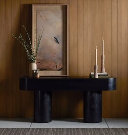 Conroy Console Table in Black Pine