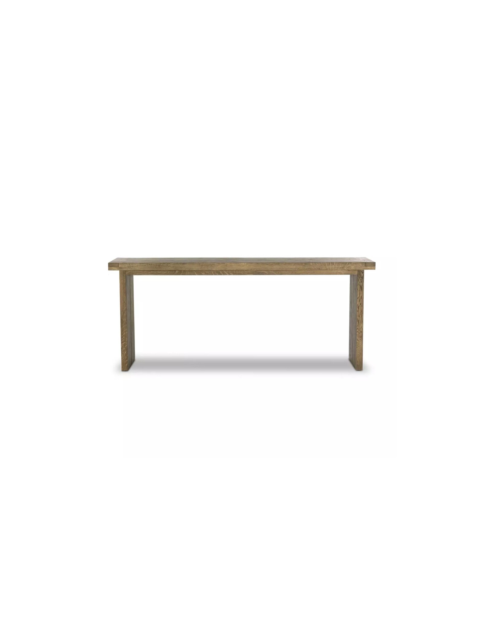 Warby Console Table, Worn Oak Veneer