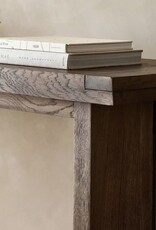 Warby Console Table, Worn Oak Veneer