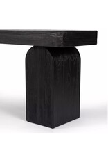 Keane Console Table in Black Elm