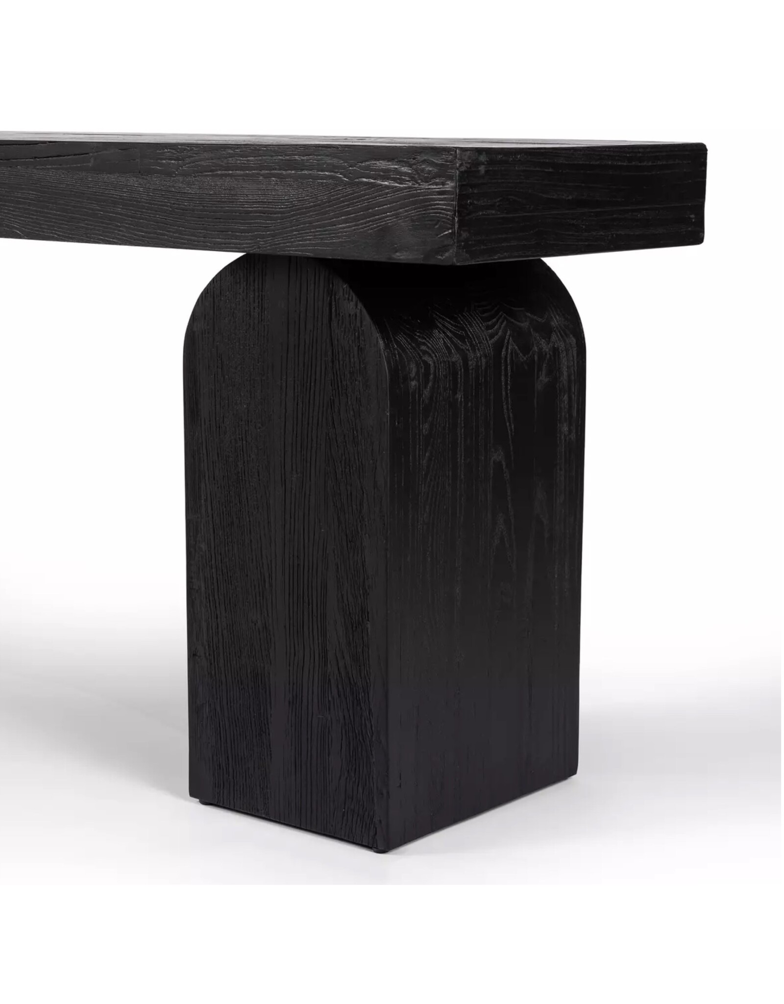 Keane Console Table in Black Elm