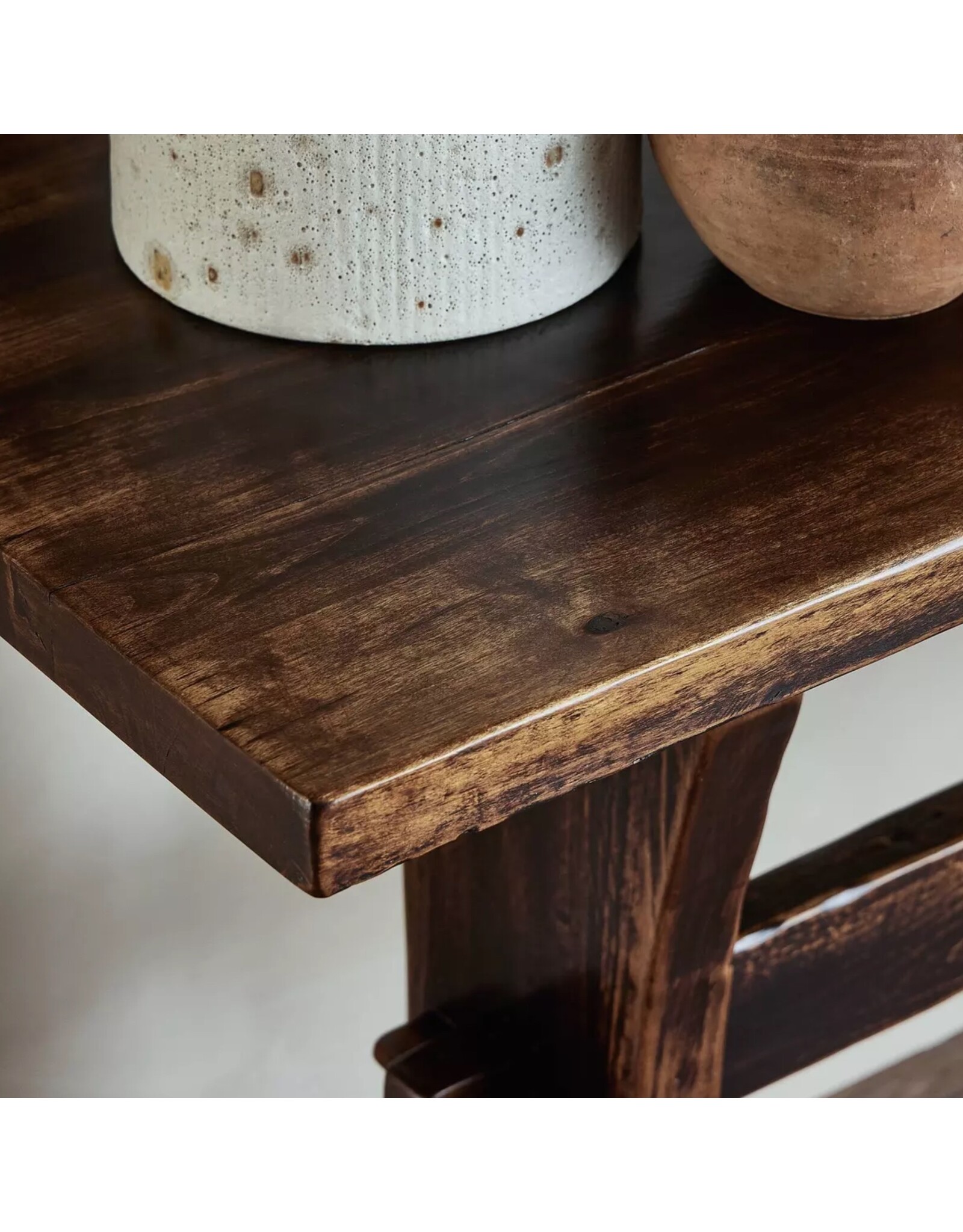 Trestle Console Table