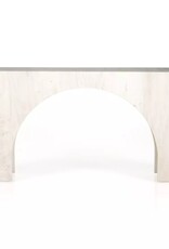 Fausto Console Table in Bleached Guanacaste