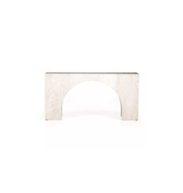Fausto Console Table in Bleached Guanacaste