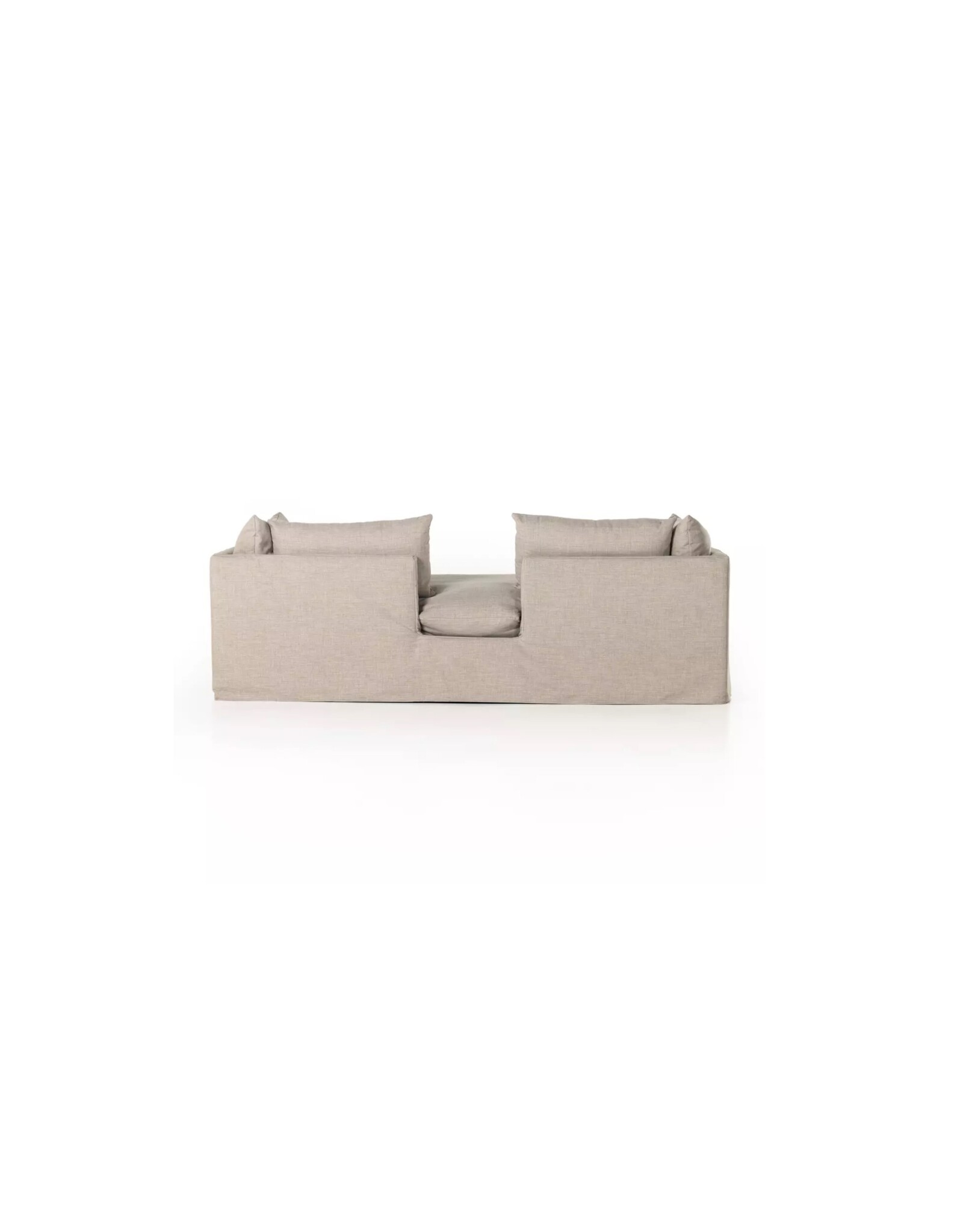 Habitat Slipcover Chaise Bennett Moon