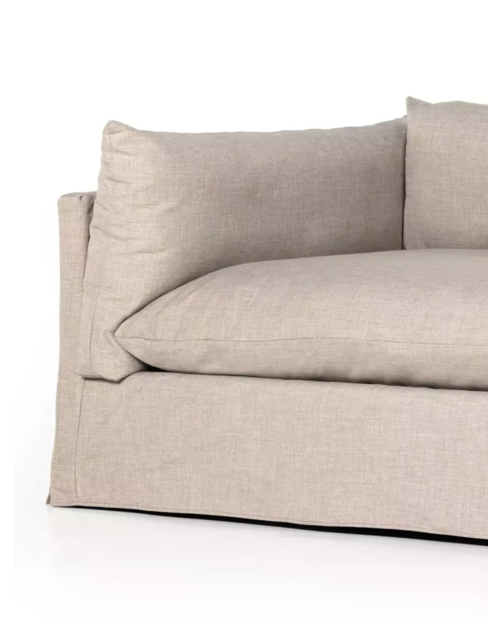 Habitat Slipcover Chaise Bennett Moon