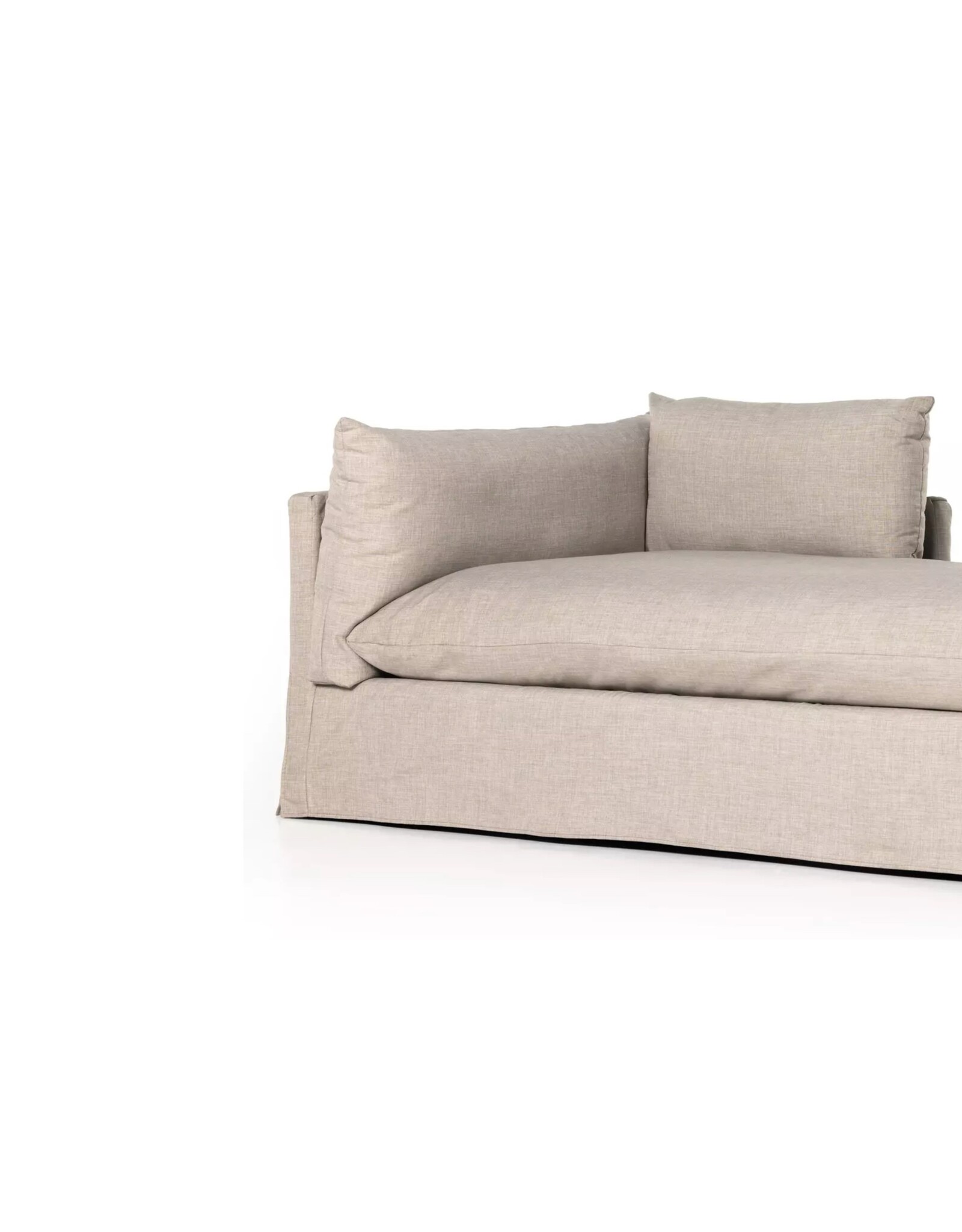 Habitat Slipcover Chaise Bennett Moon