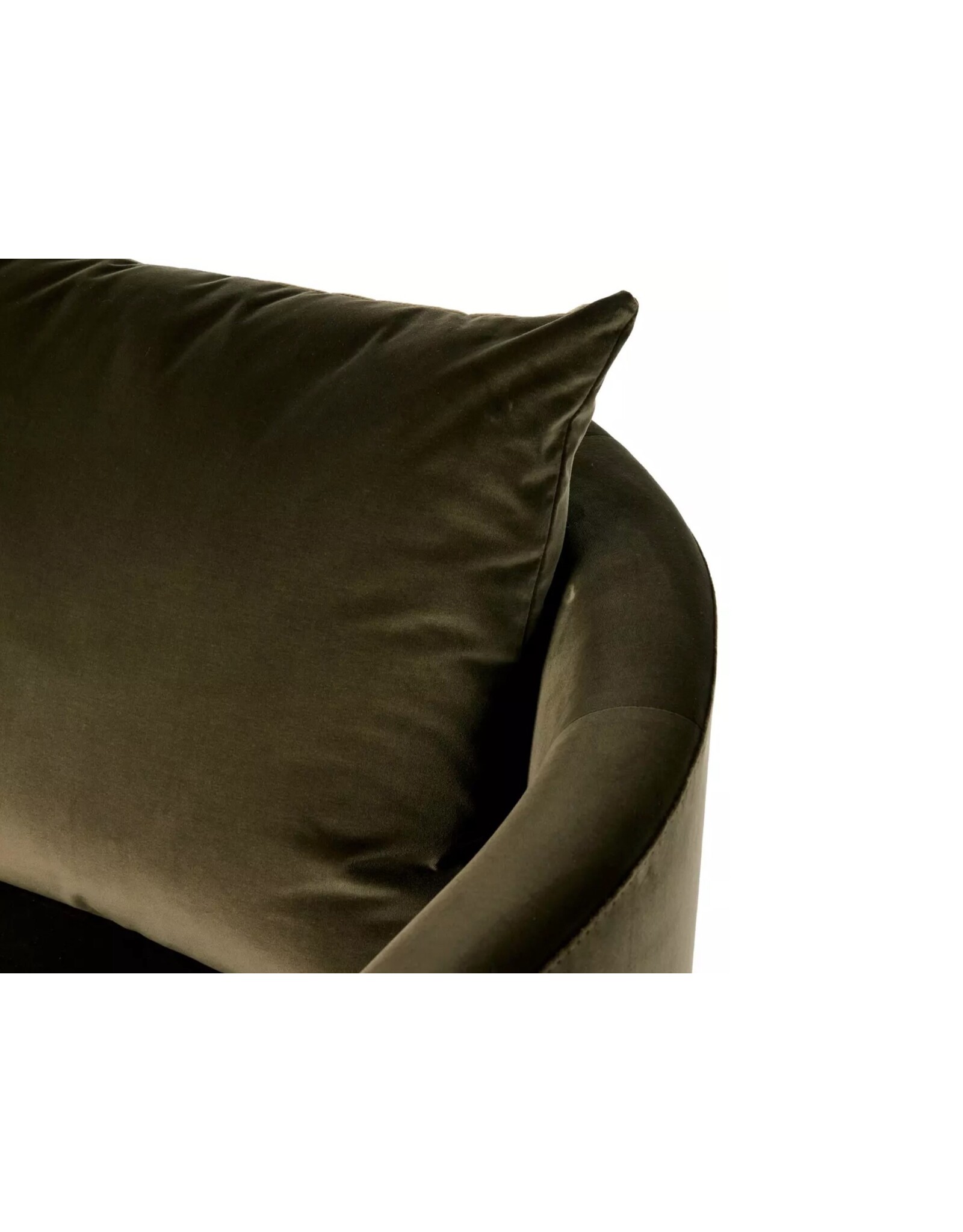 Farrah Chaise Lounge in Surrey Olive