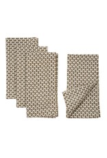 Ella Linen Napkins S/4, Walnut