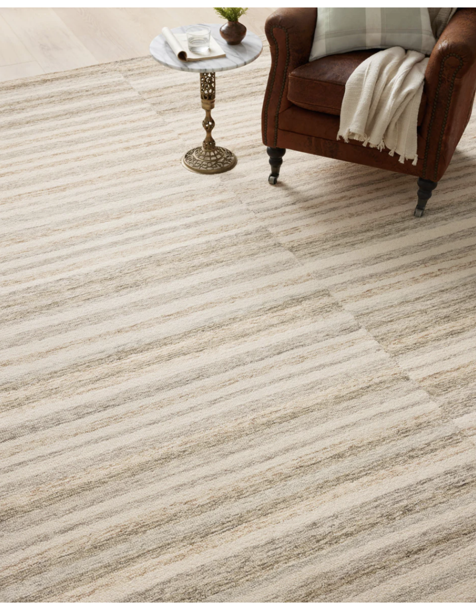 Chris Loves Julia x Loloi Chris Rug CHR-03 Ivory / Clay