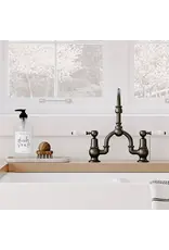 16oz Clear Glass Dish Soap Dispenser