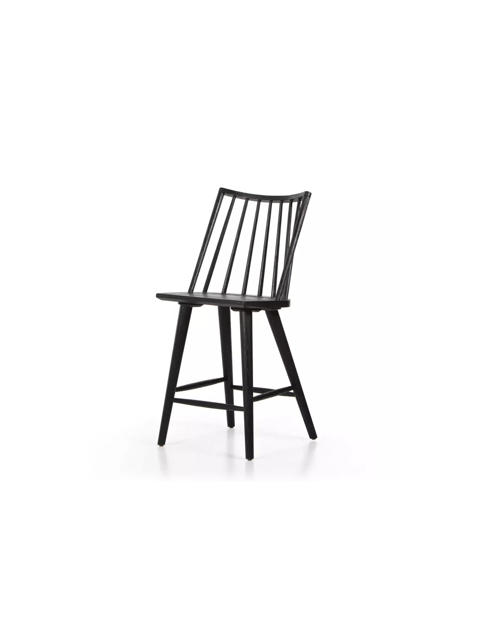 Lewis Windsor Counter Stool in Black Oak