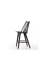 Lewis Windsor Counter Stool in Black Oak