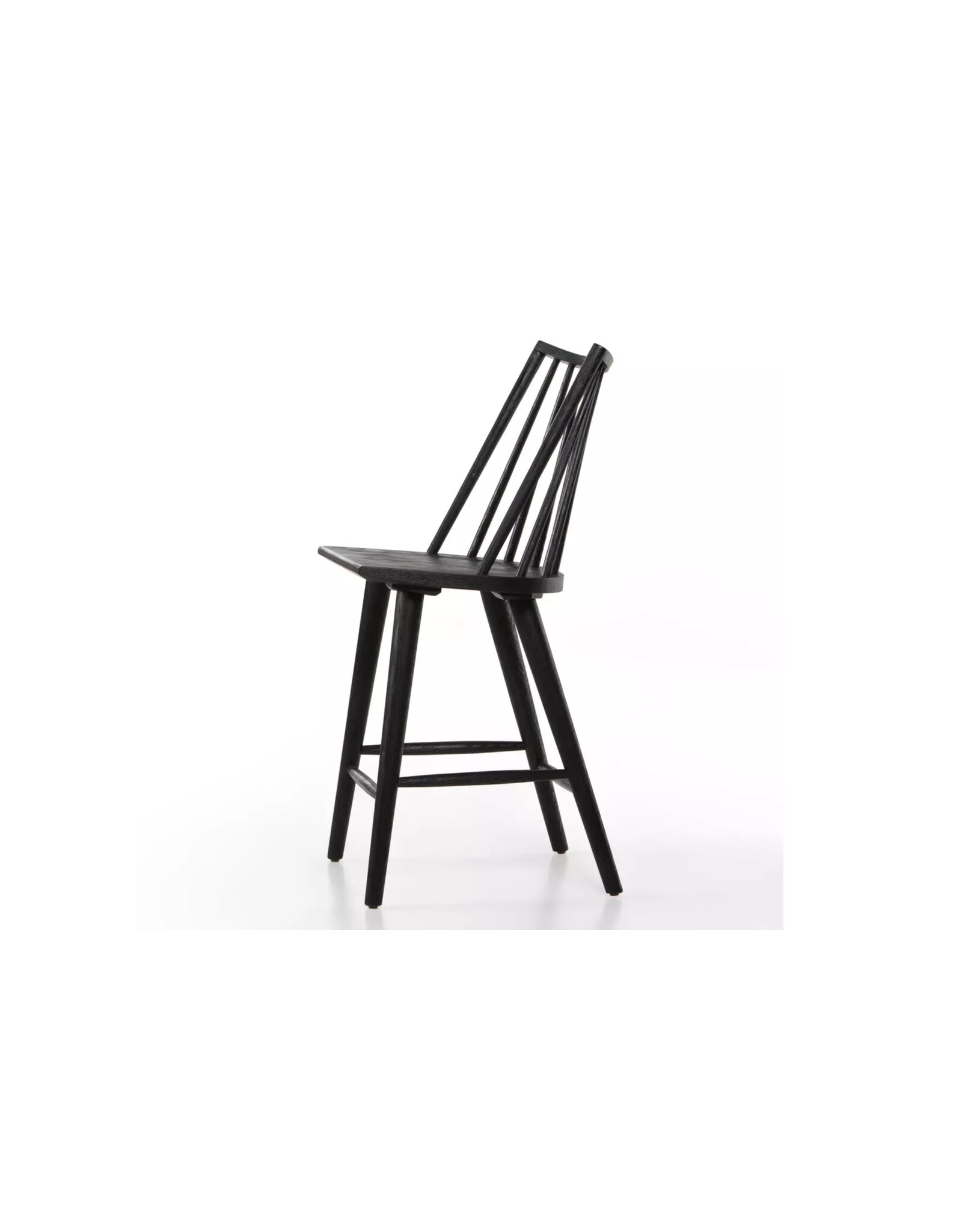 Lewis Windsor Counter Stool in Black Oak