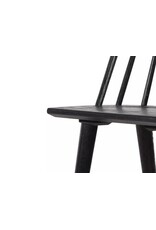 Lewis Windsor Counter Stool in Black Oak