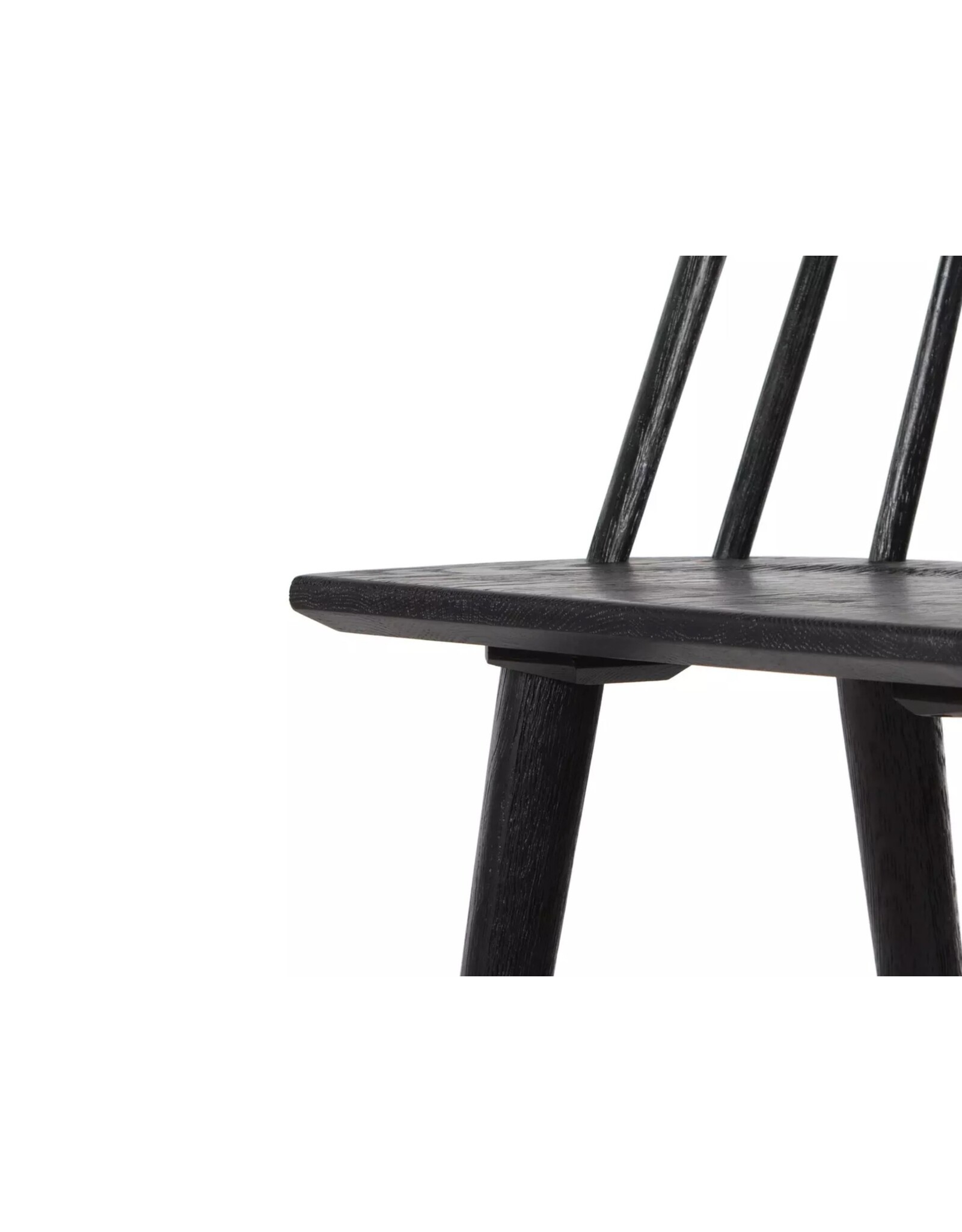 Lewis Windsor Counter Stool in Black Oak