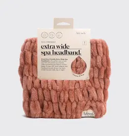 Extra Wide Spa Headband - Dusty Rose