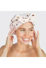 Luxury Shower Cap - Blush Dot