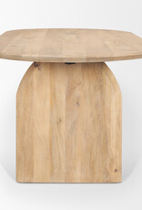 Isla Oval Dining Table, 86.5" x 39"