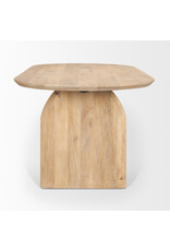Isla Oval Dining Table, 86.5" x 39"