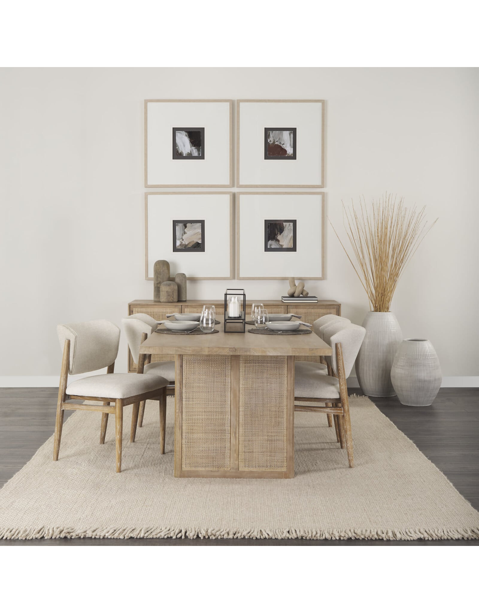 Grier Dining Table in Light Brown