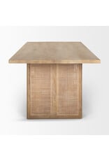 Grier Dining Table in Light Brown