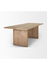 Grier Dining Table in Light Brown