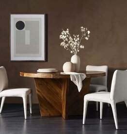 Monza Dining Chair in Linen Natural