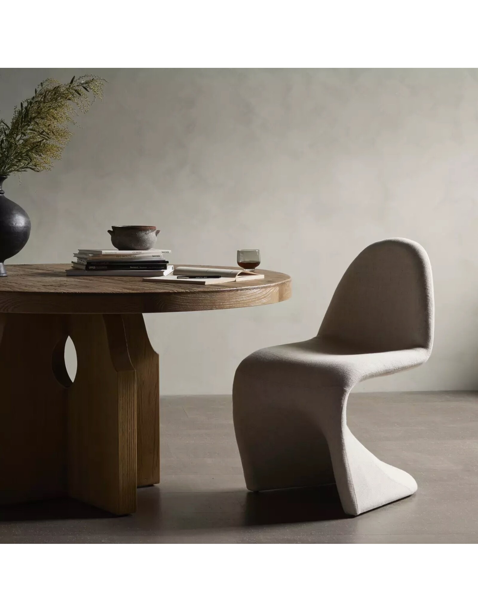 Briette Dining Chair in Alcala Cream