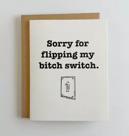 Bitch Switch Apology