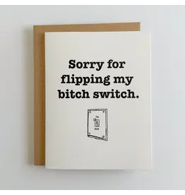 Bitch Switch Apology
