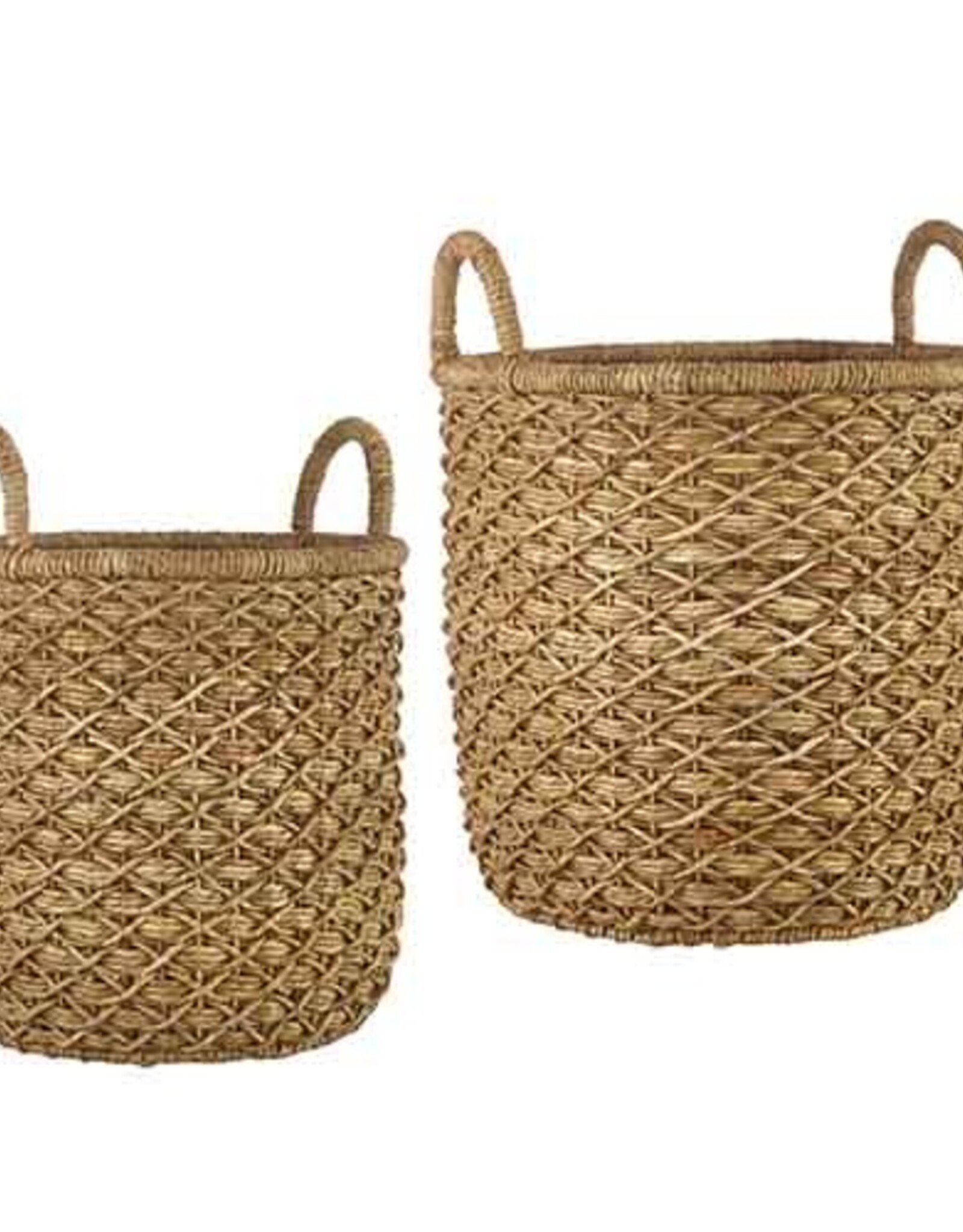 Woven Handled Basket - Shoppe Jessica Velikovsky Interiors
