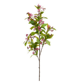 37" Pink Mountain Laurel Spray