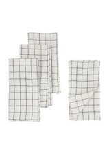 Linen Check Napkin, S/4